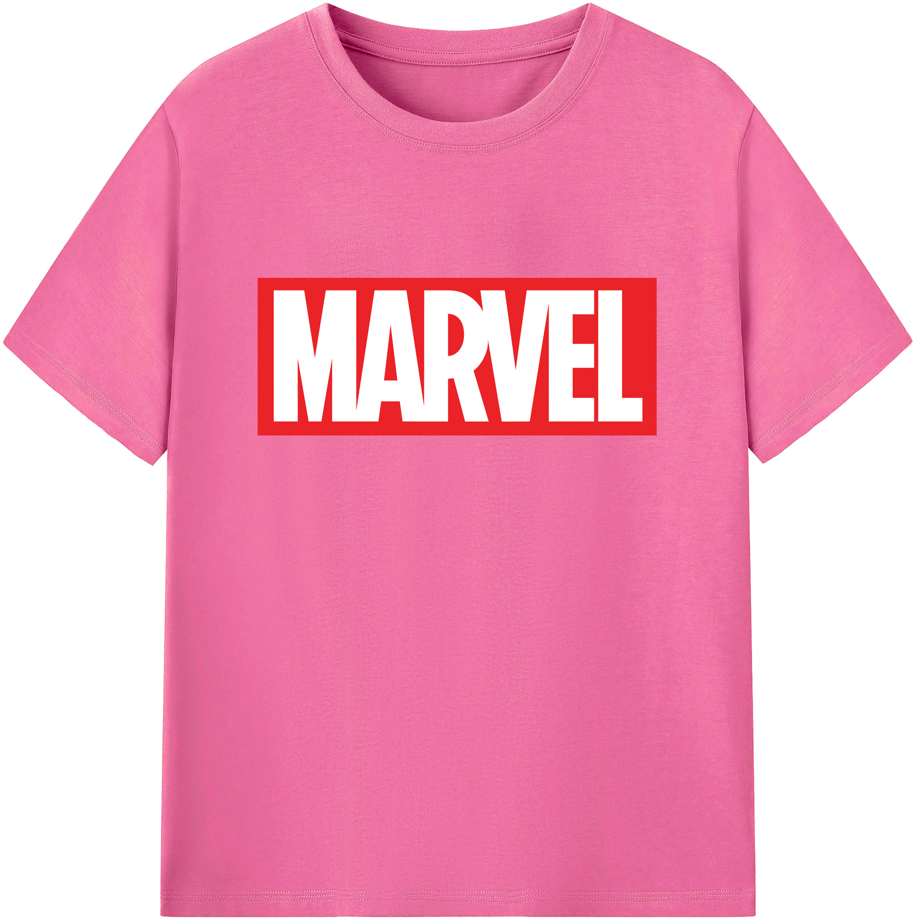 （画像用） アベンジャーズ The Avengers レディースカジュアルプリントTシャツ（綿100％）